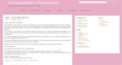 Desktop Screenshot of christopherspersonnel.co.uk